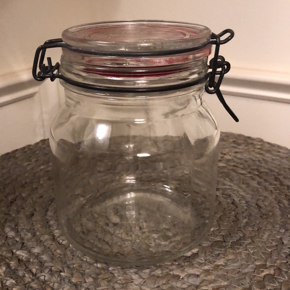 Natura glass canister jar - Picture 2 of 6